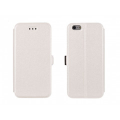 Púzdro Telone BOOK POCKET LG LEON (H340N) biele