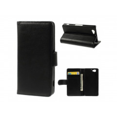 Wallet Knižkový Obal Sony Xperia A2 čierny