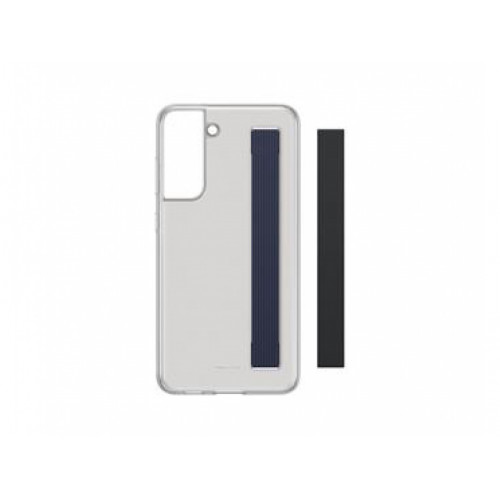 EF-XG990CBE Samsung Clear Strap Kryt Samsung Galaxy S21 FE Dark Gray
