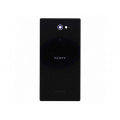 Kryt batérie Sony Xperia M2 D2303 čierny OEM, bez NFC a sklička kamery