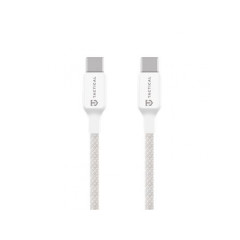 Tactical Stitch Thread Cable USB-C/USB-C 0.3m biely