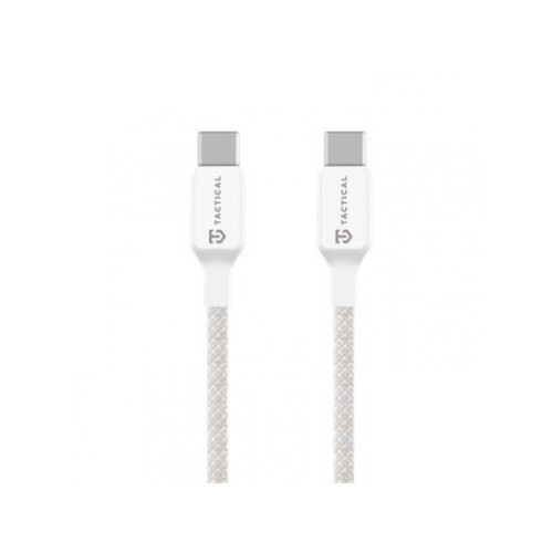 Tactical Stitch Thread Cable USB-C/USB-C 0.3m biely Tactical Stitch Thread Cable USB-C/USB-C 0.3m biely