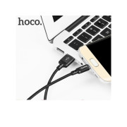 Kábel USB A do Micro USB Hoco 2,4A 1,5 m X121 čierny