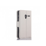 Púzdro Lynche book Alcatel One Touch Pixi 3 4.0 OT-4013D 4013X 4013E biele
