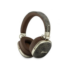 Guess 4G Metal Script Logo ENC Bezdrátová Sluchátka Brown