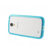 Bumper Clear pre Samsung i9500 S4 light modrý