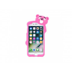 Púzdro 3D - Huawei P9 Lite (Bear Pink zadný)