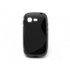 PUZDRO Samsung Galaxy Pocket Neo, S5310, S5312, SILICON VZOR S ČIERNE