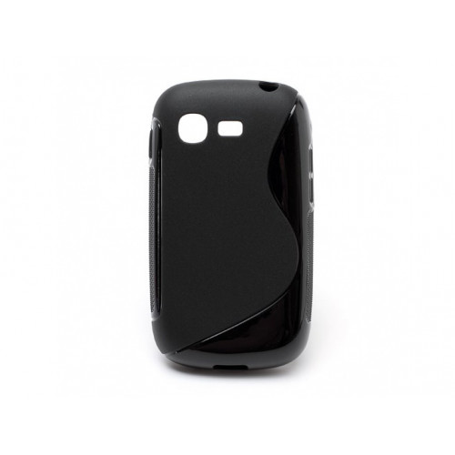 PUZDRO Samsung Galaxy Pocket Neo, S5310, S5312, SILICON VZOR S ČIERNE PUZDRO Samsung Galaxy Pocket Neo, S5310, S5312, SILICON VZOR S ČIERNE
