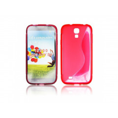 Púzdro silicon vzor S SAMSUNG Galaxy S5 i9600 červený