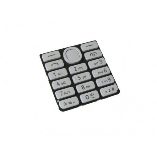 Klávesnica Nokia 206 Asha - biela oem Klávesnica Nokia 206 Asha - biela oem