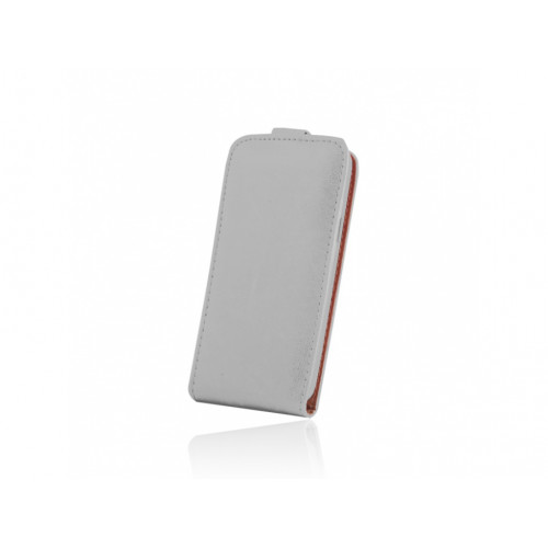 Kožené púzdro PLUS New SONY Xperia E4 biele Kožené púzdro PLUS New SONY Xperia E4 biele