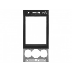 KRYT SONY ERICSSON W705 PREDNÝ ČIERNY ORIGINÁL