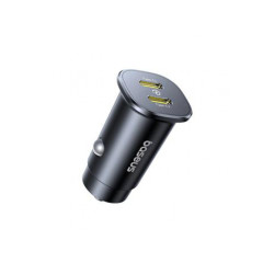 Baseus GoTrip Nabíječka do Auta 2x USB-C 30W Cosmic čierny