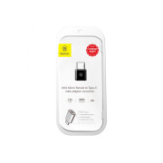 Baseus Adapter micro-USB - USB type-C čierny