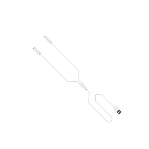 Kábel USB A do Lightning Hoco 2,1A 1m X1biely