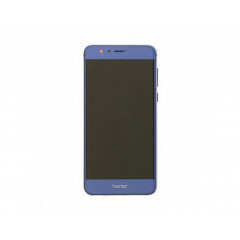 Huawei Honor 8 LCD Displej + Dotykové Doska + Predný Kryt modrý  (Service Pack)