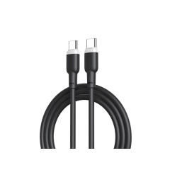 XO Kábel NB208B PD USB-C - USB-C 1,0m 60W čierny