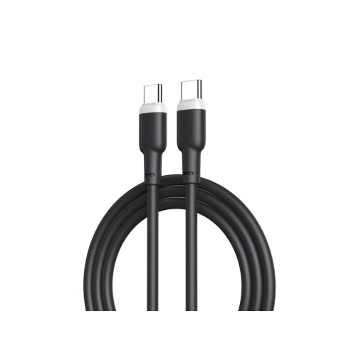 XO Kábel NB208B PD USB-C - USB-C 1,0m 60W čierny XO Kábel NB208B PD USB-C - USB-C 1,0m 60W čierny