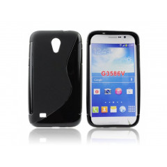 S-line Silikónový kryt SAMSUNG Galaxy Core Lite G3586V čierne