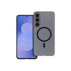 Silikónový kryt Xiaomi 17 Orange Magsafe čierny