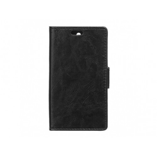 Púzdro Crazy Book ZTE Blade S6 Plus čierne Púzdro Crazy Book ZTE Blade S6 Plus čierne