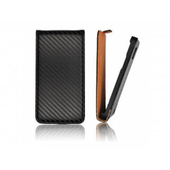 Slim Vertikálne Púzdro - Samsung Galaxy S5 carbon