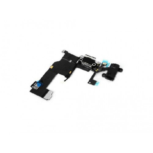 Apple iPhone 5s flex kábel nabijania čierny OEM Apple iPhone 5s flex kábel nabijania čierny OEM