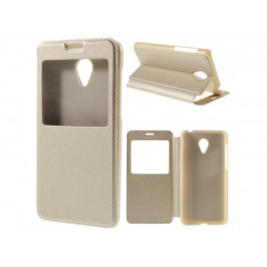 Púzdro Window Meizu Blue Charm M2 Champagne