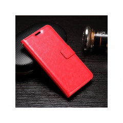 Crazy Knižkový Obal Motorola Moto One Zoom červený