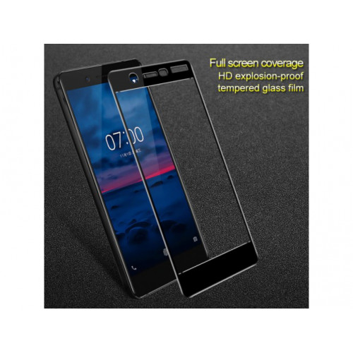 IMAK 3D Ochranné tvrdené sklo Nokia 7 čierne IMAK 3D Ochranné tvrdené sklo Nokia 7 čierne