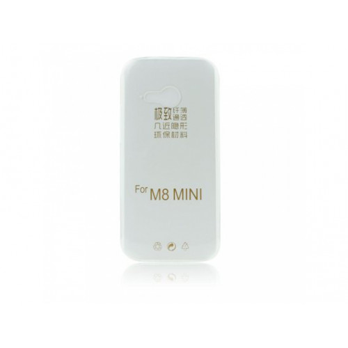 Ultra Slim 0,3mm Silikónový kryt HTC One (M8) mini transparent Ultra Slim 0,3mm Silikónový kryt HTC One (M8) mini transparent