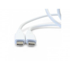 EAD63687001-D LG dátový kábel biely prepojovací kábel Type C na Type C (Bulk)