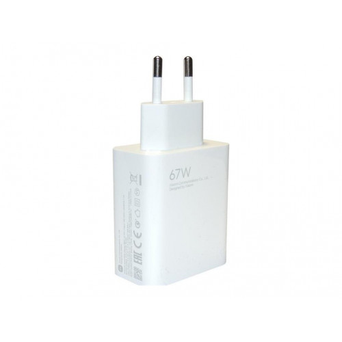 Xiaomi MDY-12-EH USB 67W Cestovní Nabíječka biely (Service Pack) Xiaomi MDY-12-EH USB 67W Cestovní Nabíječka biely (Service Pack)