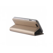Púzdro Smart Magnet pre Huawei Y6 II Compact zlatý