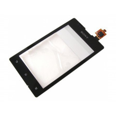 SKLO SONY XPERIA E-DUAL C1604, C1605, C1504, C1505 S DOTYKOM ČIERNE ORIGINÁL