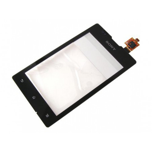 SKLO SONY XPERIA E-DUAL C1604, C1605, C1504, C1505 S DOTYKOM ČIERNE ORIGINÁL