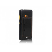 Púzdro tvrdené kožené retro Microsoft Lumia 540 Dual SIM čierne Púzdro tvrdené kožené retro Microsoft Lumia 540 Dual SIM čierne