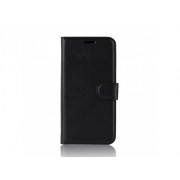 Litchi Knižkový Obal HTC Desire 12s čierny
