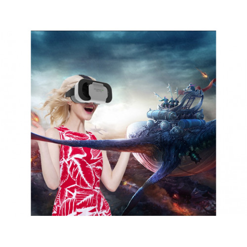 Okuliare SHINECON 5 generácie 3D pre virtuálnu realitu 4,7 - 5,5 palcové telefóny