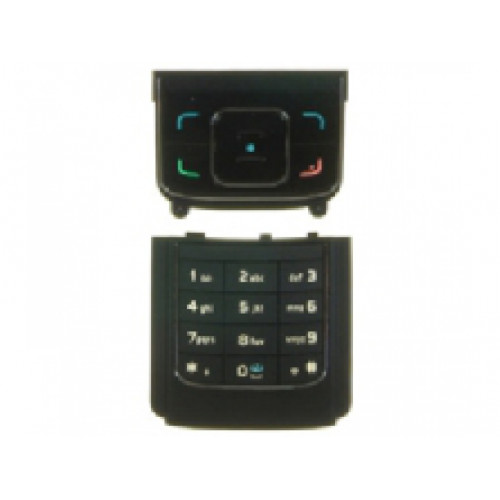 KLÁVESNICA NOKIA 6288 ČIERNA ORIGINÁL KLÁVESNICA NOKIA 6288 ČIERNA ORIGINÁL
