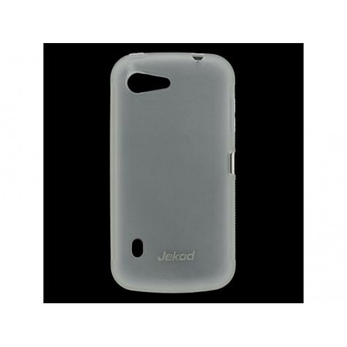 JEKOD TPU Ochranné Púzdro biely pre ZTE Blade V