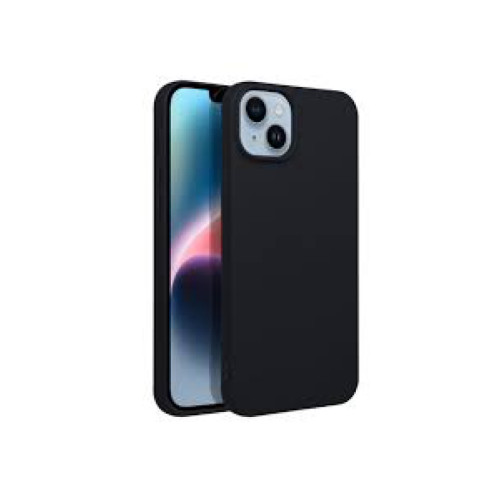 Matt Silikónový Kryt Apple iPhone 15 čierny Matt Silikónový Kryt Apple iPhone 15 čierny