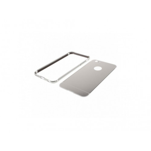 Metal rámik iPhone 6 strieborný