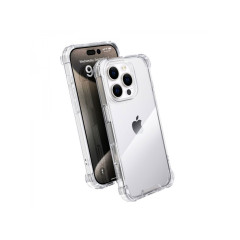 Anti Shock 1,5 mm Silikónový kryt Apple iPhone 16 Pro Max Transparent