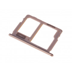 SIM tray Samsung SM-J530 Galaxy J5 (2017) - gold (original)