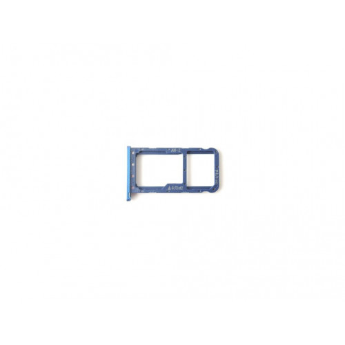 SIM and SD tray Huawei P20 Lite - modrý (original)
