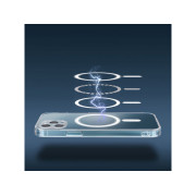 Anti Shock 1,5 mm MagSafe Silikónové púzdro iPhone 16 transparent Anti Shock 1,5 mm MagSafe Silikónové púzdro iPhone 16 transparent