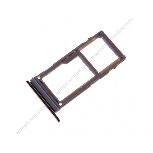 SIM and SD tray Samsung SM-A730 Galaxy A8 Plus (2018)/ SM-A530F Galaxy A8 (2018) - black (