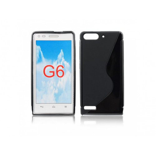 S-line Silikónový kryt HUAWEI G6 čierne